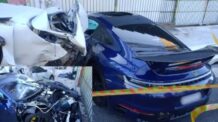 Empresário provoca acidente em alta velocidade, mata um e abandona Porsche de R$ 1 milhão