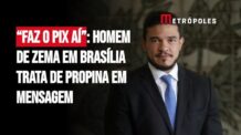 Homem de Zema em Brasília é acusado de tratar de propina em mensagem