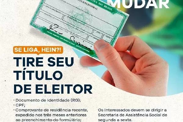 Onde tirar título de eleitor?