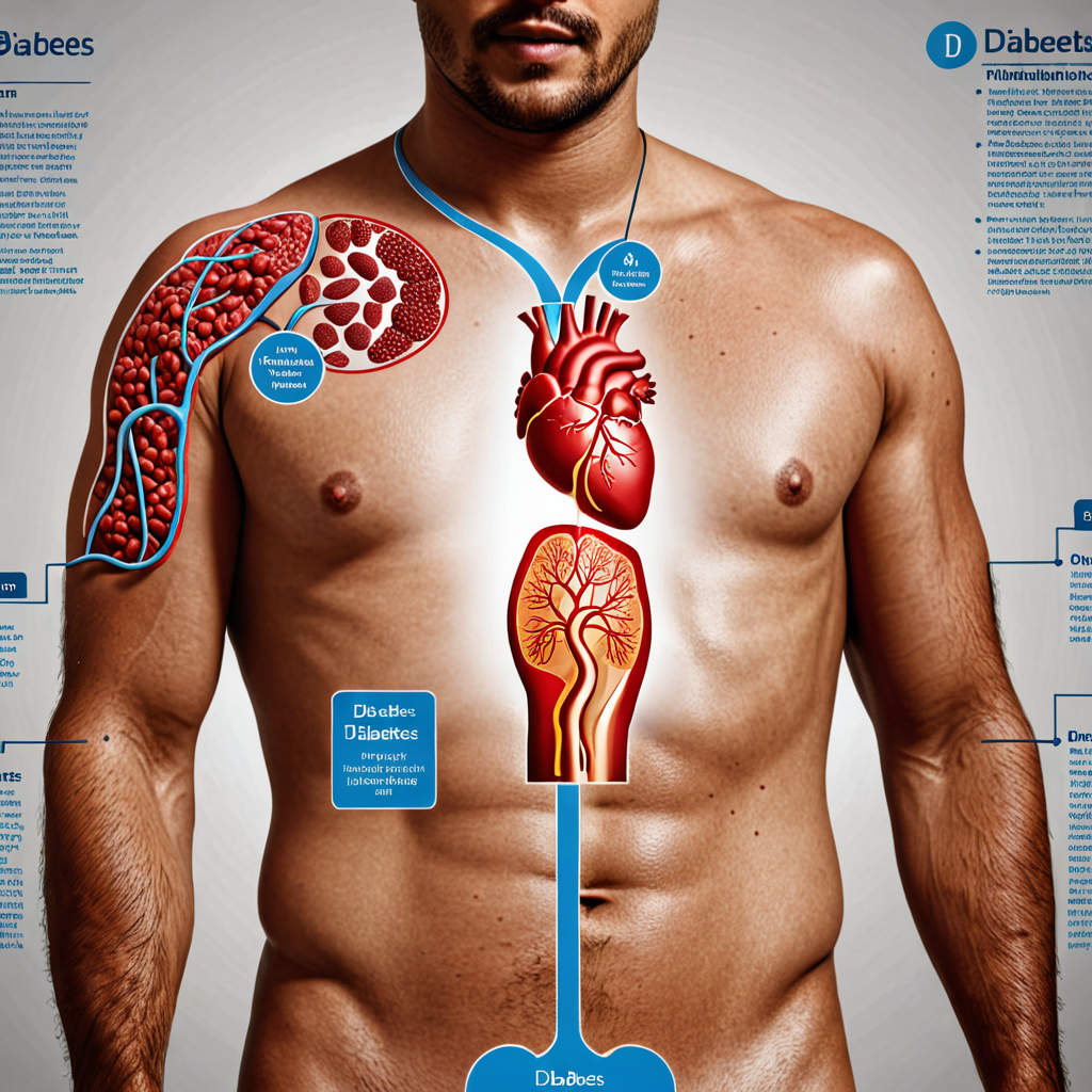 um homem com um diagrama dos órgãos internos