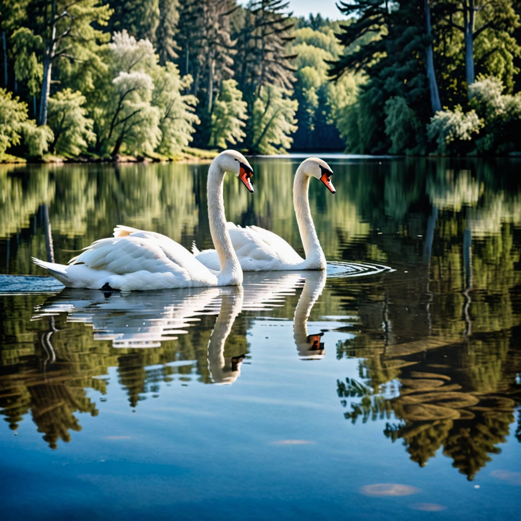 expectativa de vida de um cisne