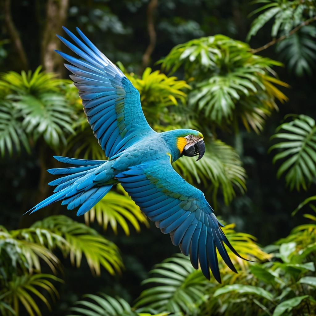 A beleza dos pássaros coloridos do Brasil